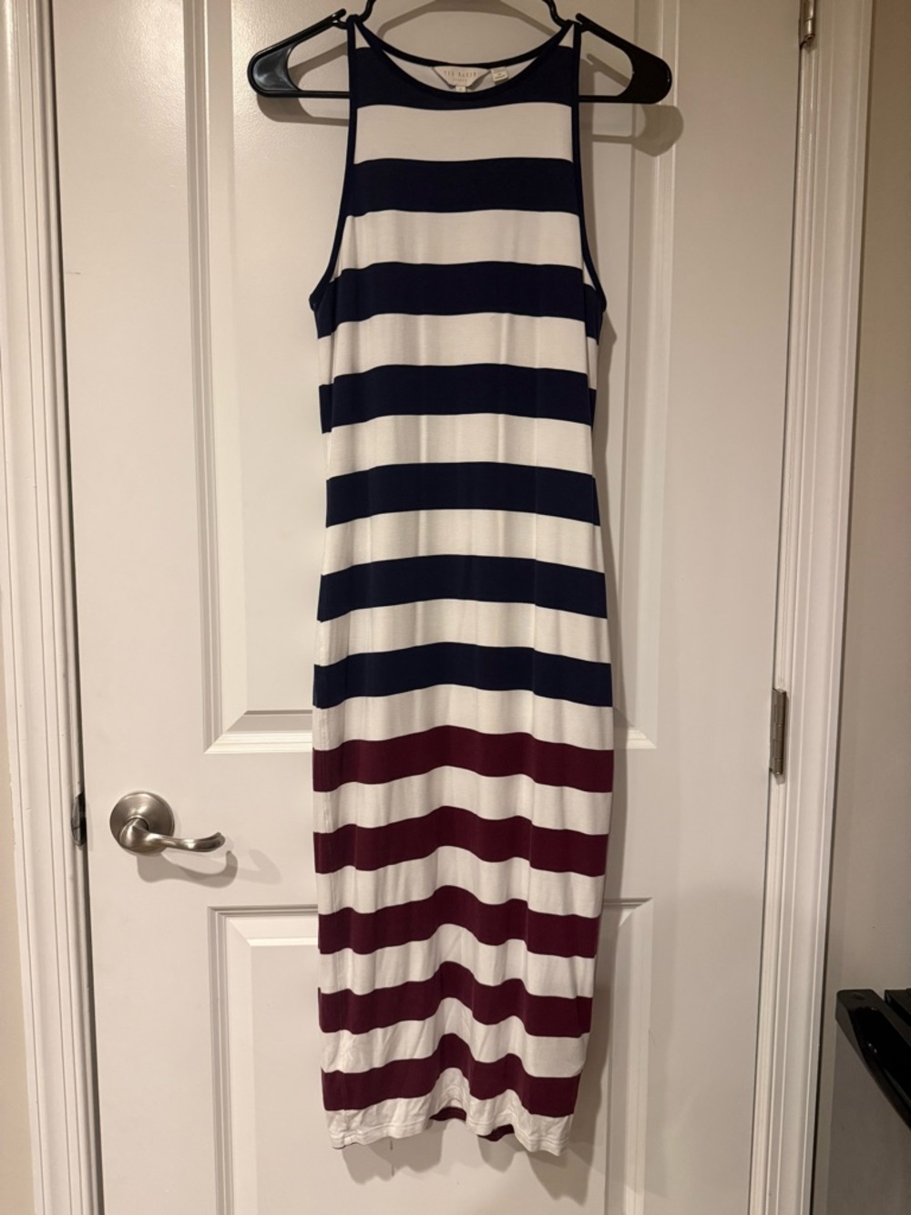 Ted Baker Yuni Nautical bodycon dress.